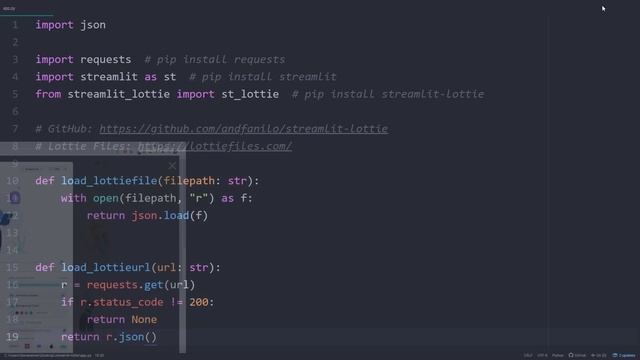 Integrate Lottie Animations Inside Your Streamlit App! смотреть онлайн