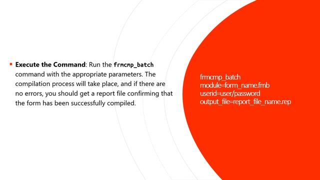 Compile an Oracle Form on a Linux application смотреть онлайн