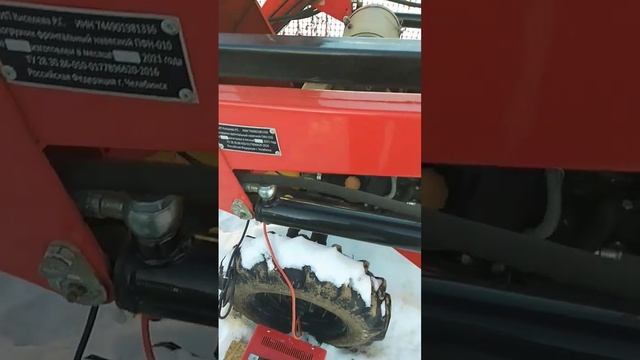 Подготовка к запуску минитрактора Уралец 224. смотреть онлайн