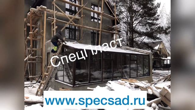 Зимние сады из стекла, стеклянные мансарды в СПБ и Москве и МО смотреть онлайн