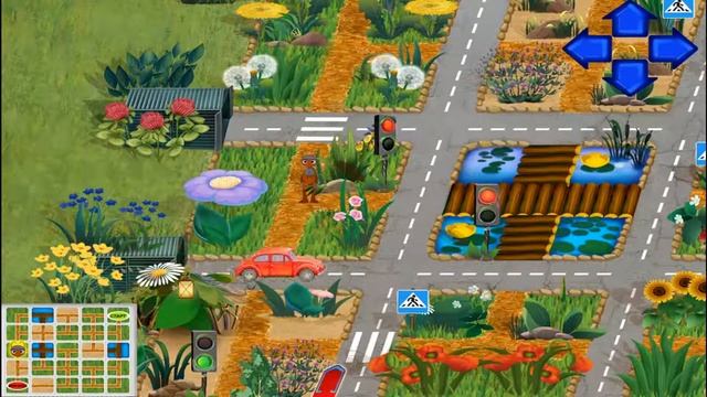 Лунтик Учит Правила. Часть 8. Игра по правилам дорожного движения. смотреть онлайн