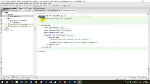 Android Studio #3: Add Internet Access Permission to App #Andorid Development смотреть онлайн