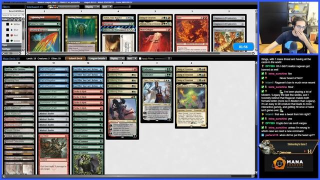 A Song of Punts & Power | Song of Creation | SNC Modern | MTGO смотреть онлайн