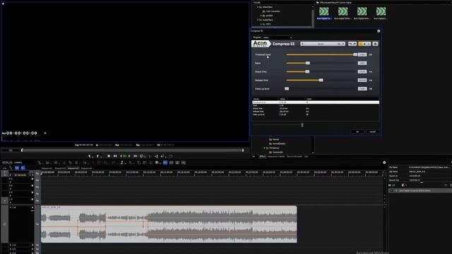 Компрессия звука Tascam X8 / Adobe Audition / Acon Digital смотреть онлайн