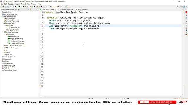 #5 Cucumber Test Case Parameterization without using Example Keyword | SDET смотреть онлайн
