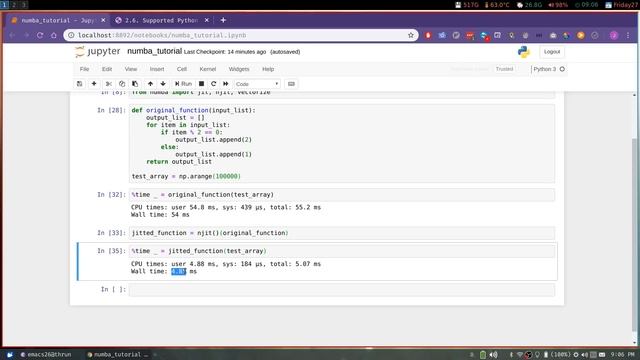 Make Python code 1000x Faster with Numba смотреть онлайн