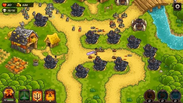 Kingdom Rush Vengeance прохождение уровень 11, 12 смотреть онлайн