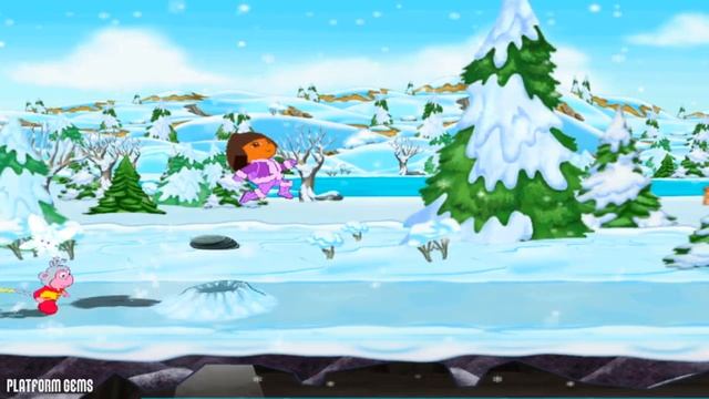 Dora Saves the Snow Princess - Part-4 - Icy Coast [PS2 HD] Gameplay - No commentary смотреть онлайн