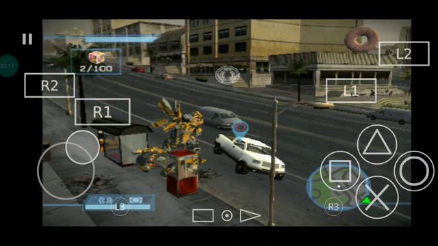Transformers The Game aether sx2 Android mobile Gameplay смотреть онлайн