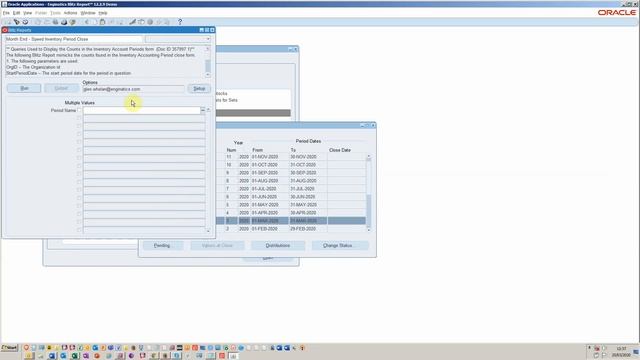 Oracle E-Business Suite Inventory Period-End Optimization / Close смотреть онлайн