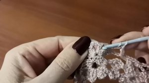 ШАРФ ажурный крючком. Шарфик для начинающих очень красивым рисунком.