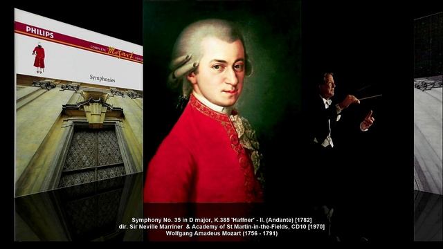 W.A Mozart - Symphony No.35 in D major, K.385 (dir. Neville Marrinerr, 1970) смотреть онлайн