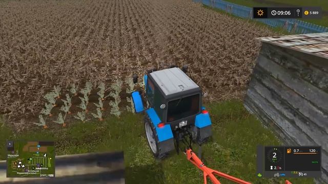 ТРАКТОР СЛОМАЛСЯ! ФЕРМЕР ПАШЕТ ЗЕМЛЮ НА ГЕЛИКЕ! Farming Simulator 17 смотреть онлайн