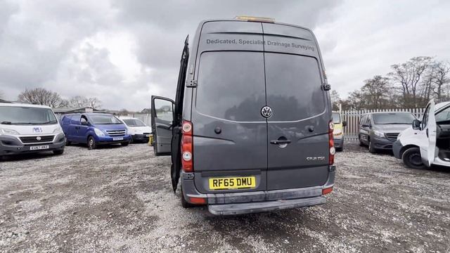 rf65dmu 2015 VOLKSWAGEN CRAFTER CR35 MWB DIESEL 2.0 TDI 136PS High Roof Van смотреть онлайн