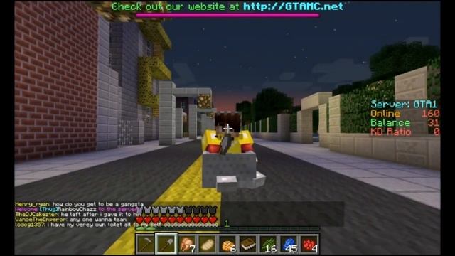Minecraft GTA 5 Server Let's Play [ep 1]_I'm SO Rich! W/Ninten