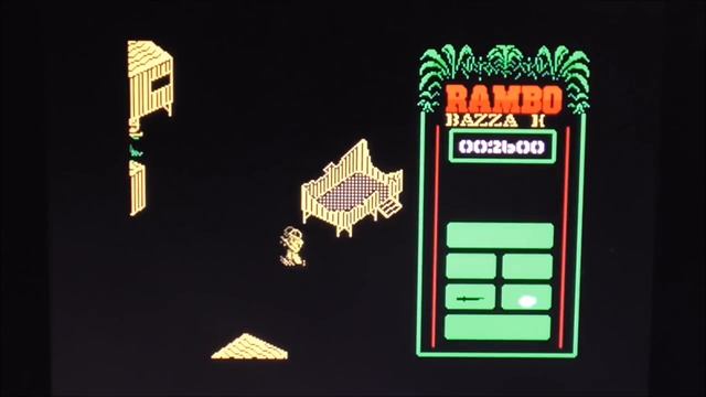 Rambo First Blood Part II - ZX Spectrum/C64 Comparison смотреть онлайн
