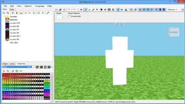Как скачать MCskin3D и как им пользоватся смотреть онлайн
