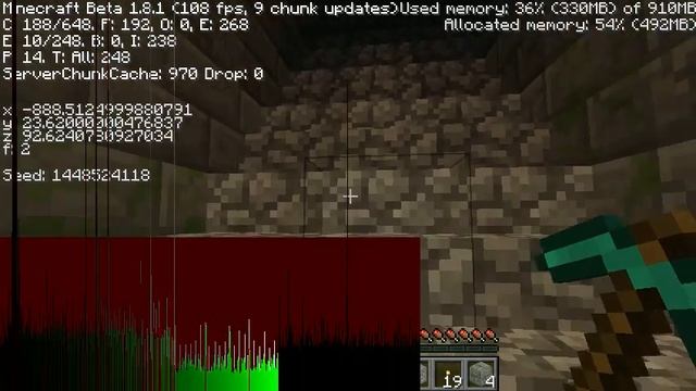 [Minecraft] Beta 1.8.1 Strongholds смотреть онлайн