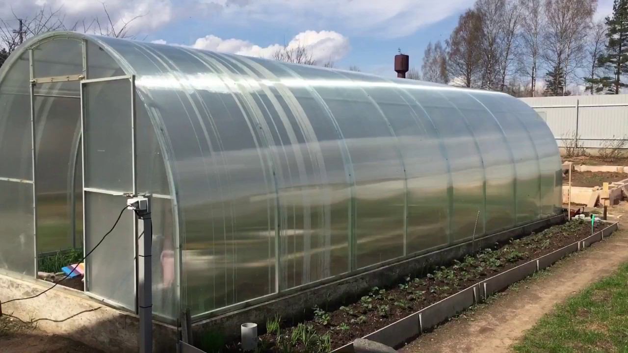 Фундамент под теплицу и установка теплицы на ВЕКА смотреть онлайн