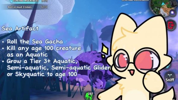 Water & Sea Artifact // How to Get Umbraxi || Creatures of Sonaria