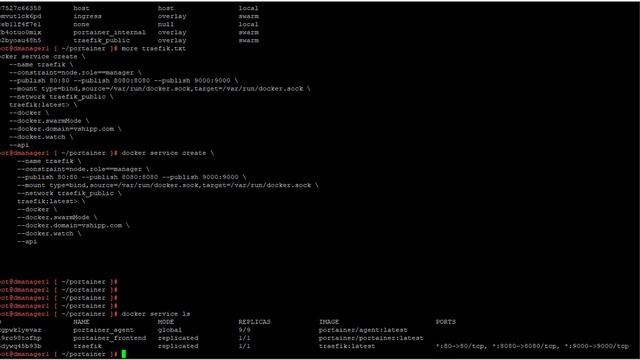 portainer swarm deployment смотреть онлайн