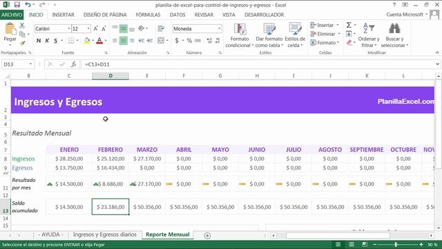 Plantilla De Ingresos Y Egresos En Excel [Descarga Gratis]