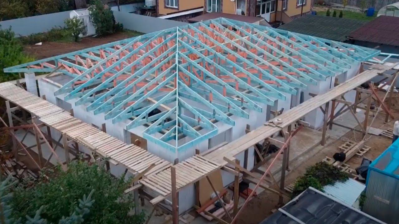 СТРОПИЛЬНАЯ СИСТЕМА ИЗ СТРОПИЛЬНЫХ ФЕРМ смотреть онлайн