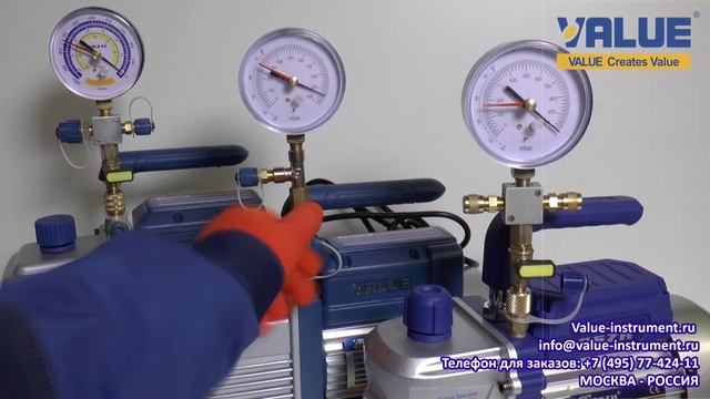 Блок контроля вакуума для насосов VALUE смотреть онлайн
