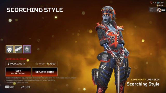 APEX LEGENDS | Loba | Legendary | Scorching Style смотреть онлайн