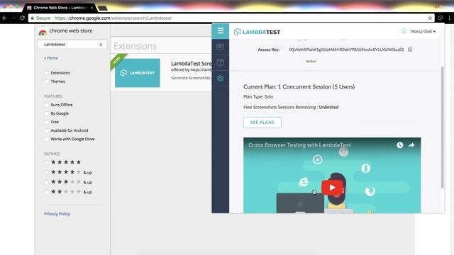 LambdaTest Chrome Extension For Automated Screenshots смотреть онлайн