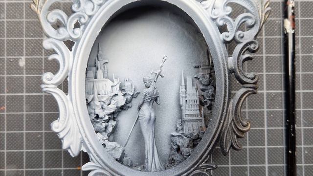 ELDENRING inspired DIORAMA - in a frame! смотреть онлайн