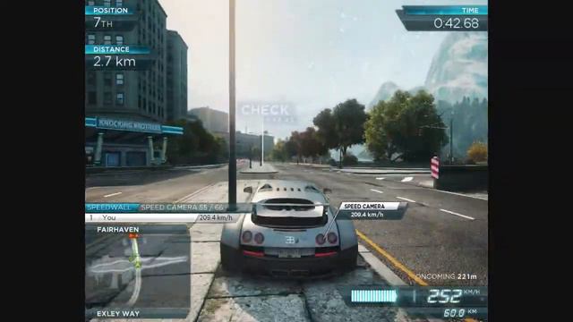 Need for Speed Most Wanted 2012 - Bugatti Veyron Super Sport смотреть онлайн