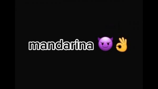 Dani caga mandarina ??