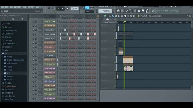 FL Studio 12 первый музон без четкой обработки