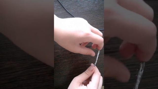 Браслет из фольги/ быстро просто! смотреть онлайн