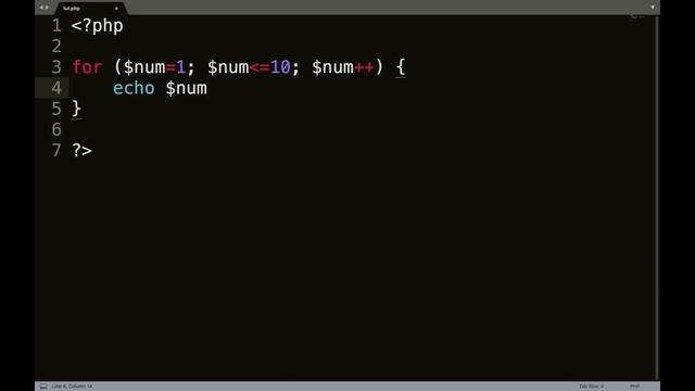PHP 7 For Beginners, Lesson 19: For Loops 2017 English смотреть онлайн