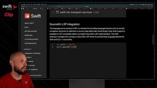Swift Now Available for Visual Studio Code