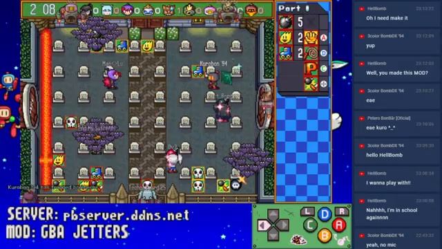 Power Bomberman Stream/Live #70 - Mod GBA Jetters смотреть онлайн