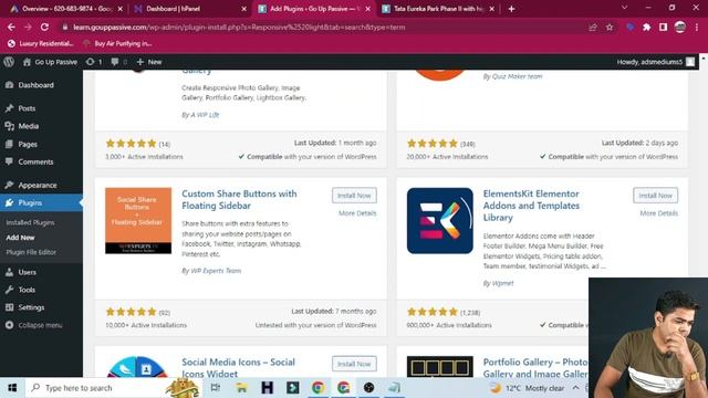 How To Add Image Gallery in WordPress (With or Without Plugin) | WordPress Tutorial in Hindi смотреть онлайн