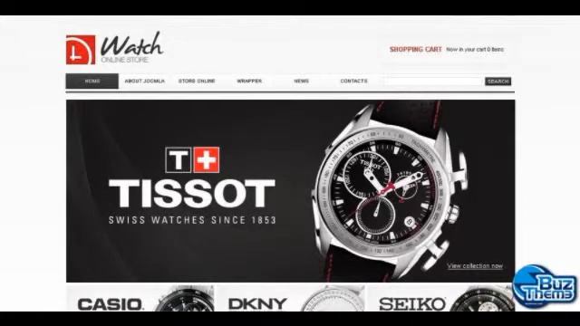 Download Watches VirtueMart Template by Mercury TM VirtueMart Templates смотреть онлайн