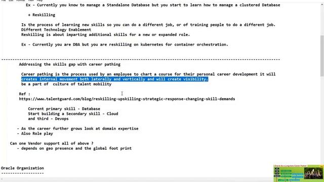Oracle as a long term Career Partner - lesson - 02 смотреть онлайн