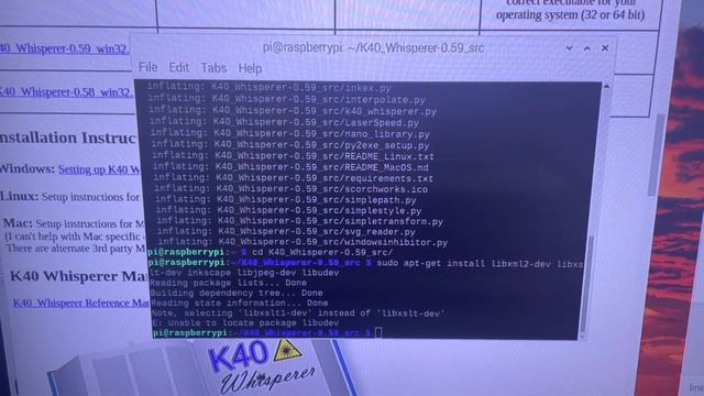 Controlling a K40 with a Raspberry Pi and K40 Whisperer смотреть онлайн
