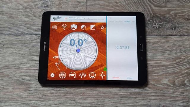 Земля вращается или нет? Эксперимент с гироскопом в планшете смотреть онлайн