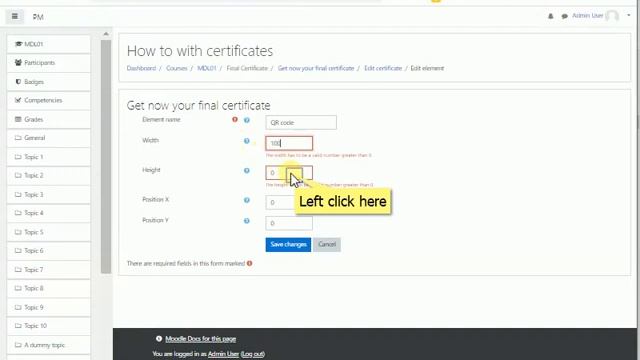 Learner certificates with QR Code authentication in Moodle (part 2) смотреть онлайн