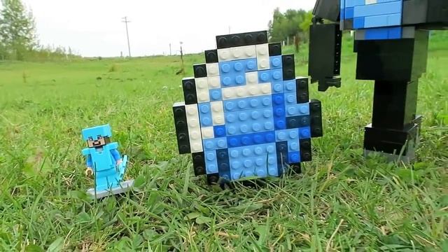 LEGO Diamond Armor Horse - Minecraft смотреть онлайн