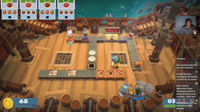 Jugando Overcooked: All You Can Eat Edition - PS5 Con Los Amigos