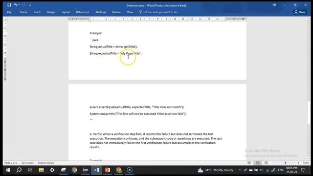 Difference between Assert and verify in selenium with examples #selenium #java #youtube #interview смотреть онлайн