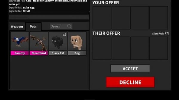 Common To Corrupt Set (MM2 Trading Challenge)