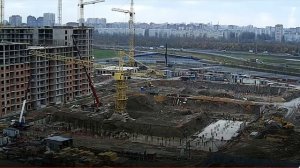 Монтаж башенного крана кб 581. Часть 10. Установка стрелы. Ч.2