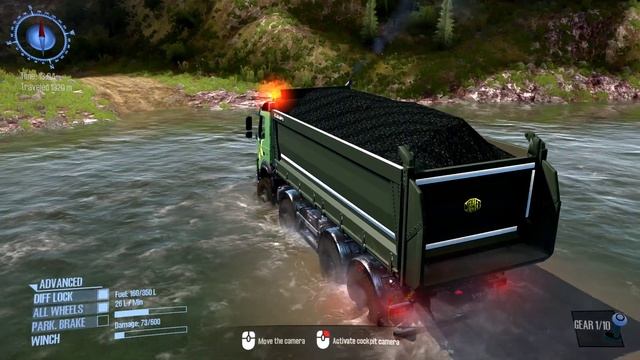 Spintires: MudRunner - Volvo FMX Dump Truck Off-road Driving Through Mud | NEW MOD TRUCK 2023 смотреть онлайн